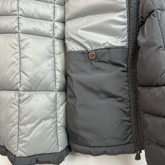 Womens Calvin Klein Repel 2 Degree Puffer Jacket Coat Faux Fur Collar Gray Small - Picture 7 of 10